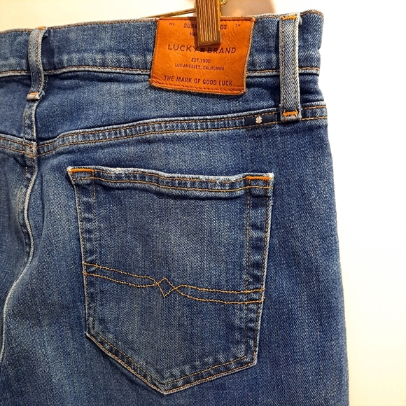 Lucky brand | Blue Denim Jeans heritage slim short W34 L30 - Picture 7 of 11